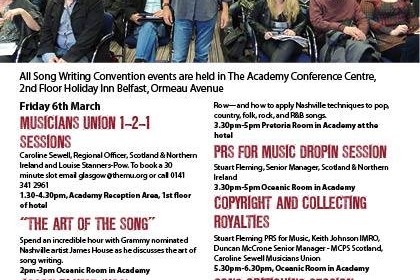 Belfast Nashville Songwriters Festival