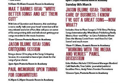 Belfast Nashville Songwriters Festival