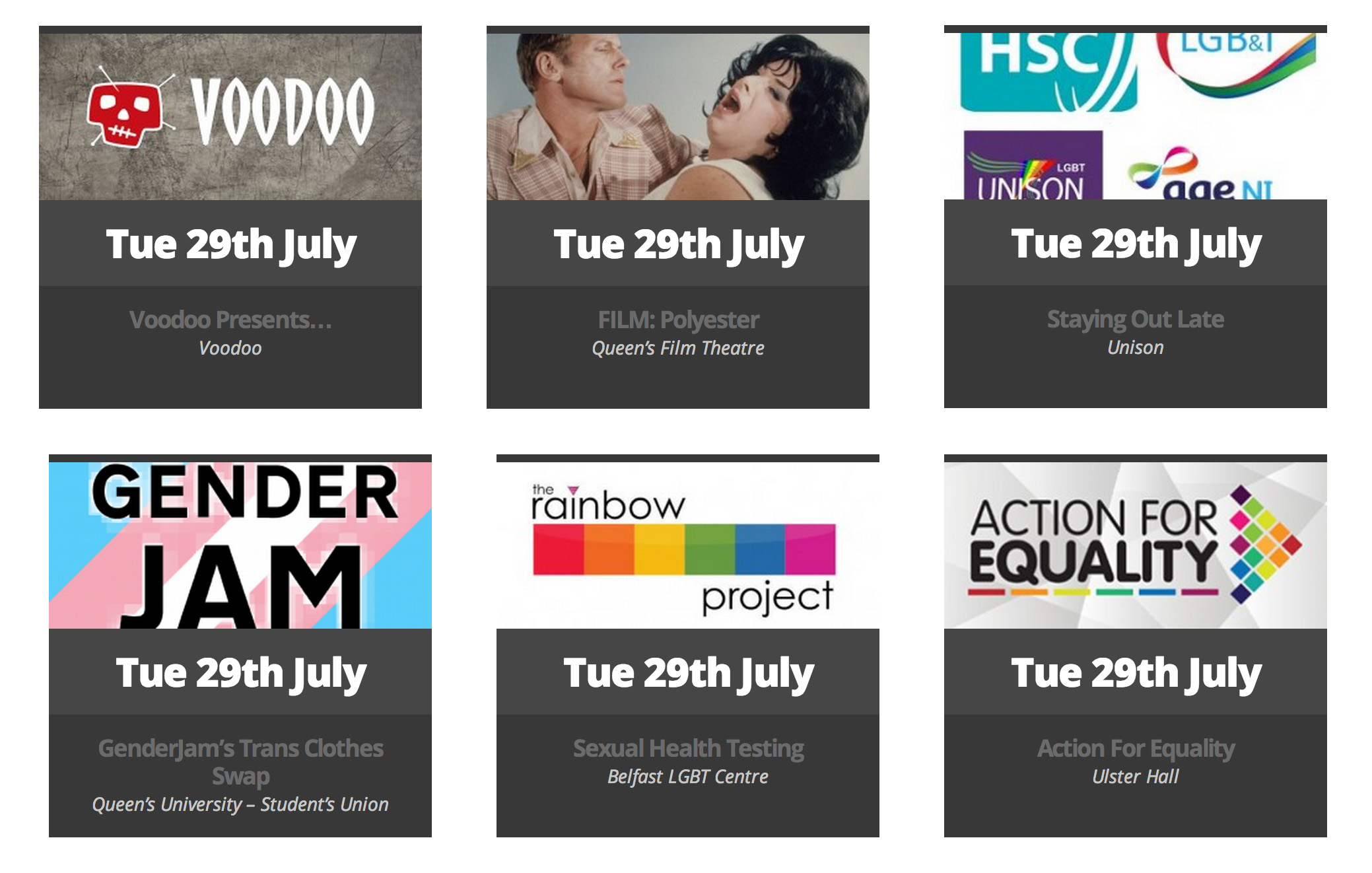 Belfast Pride 29th July