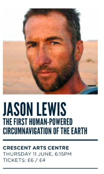 Jason Lewis Belfast Book Festival