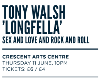 Tony Walsh Belfast Book Festival