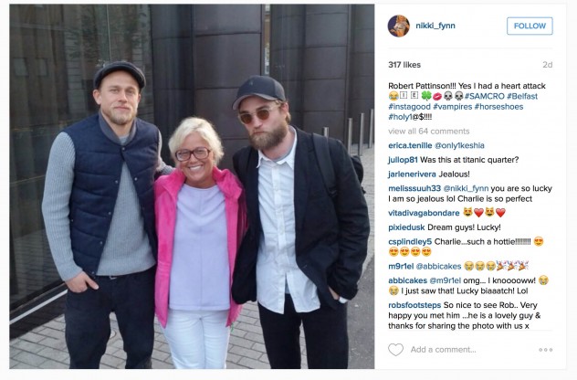 Robert Pattinson In Belfast