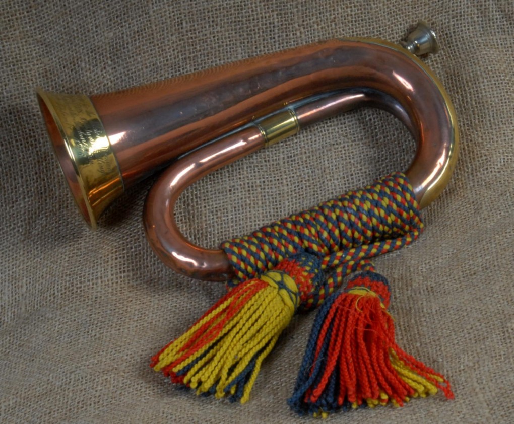 The Somme Bugle that sounded the Advance of the 36th (Ulster) Division a...