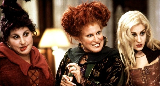 HOCUS POCUS, Kathy Najimy, Bette Midler, Sarah Jessica Parker, 1993