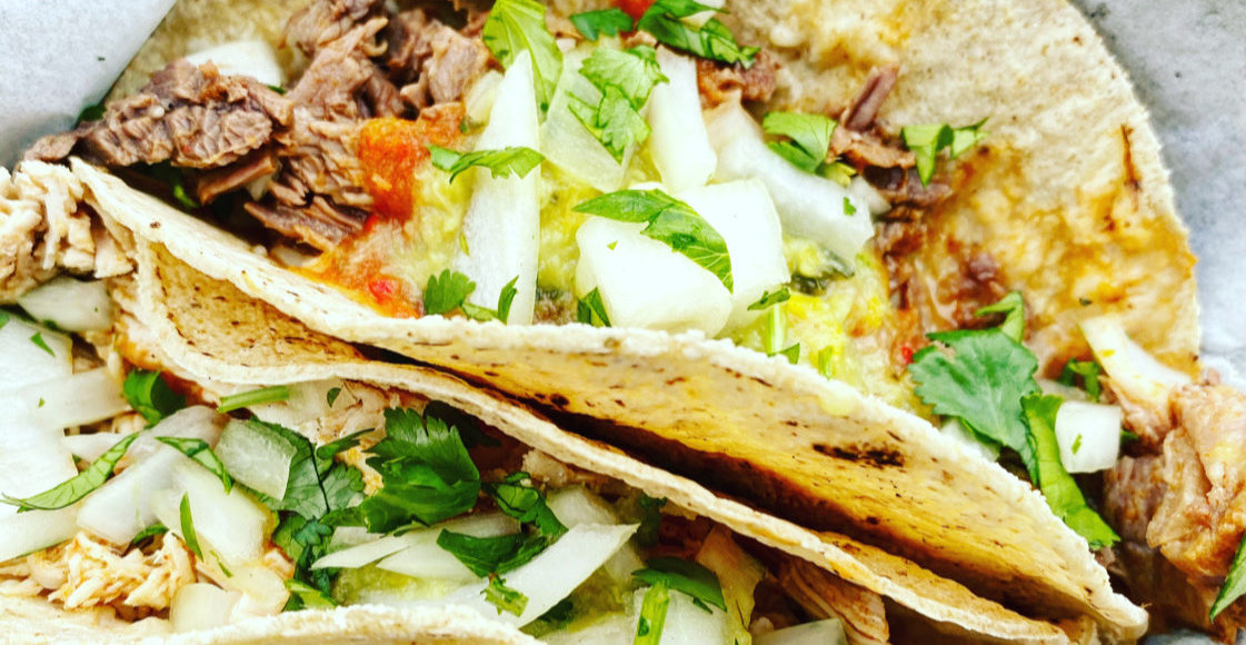 Beef and Chicken Tacos