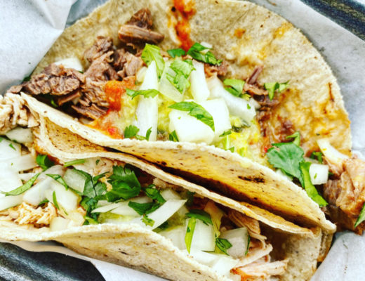 Beef and Chicken Tacos
