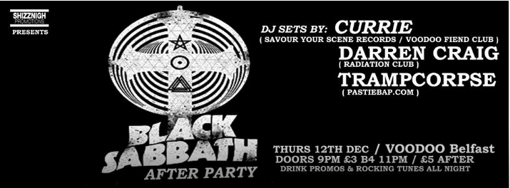 Black Sabbath Belfast