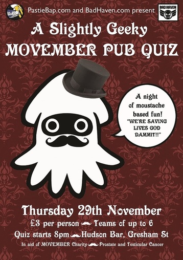 Movember Pub Quiz