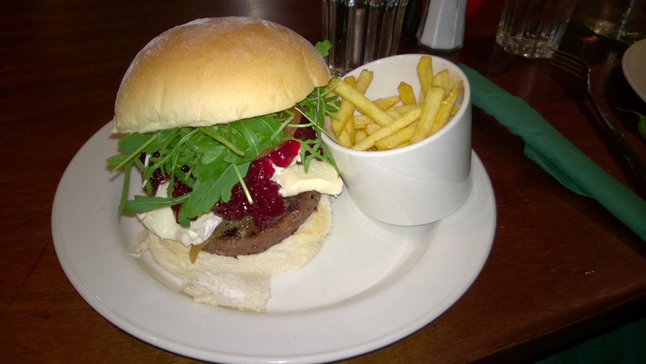 Rocket and Relish Burger