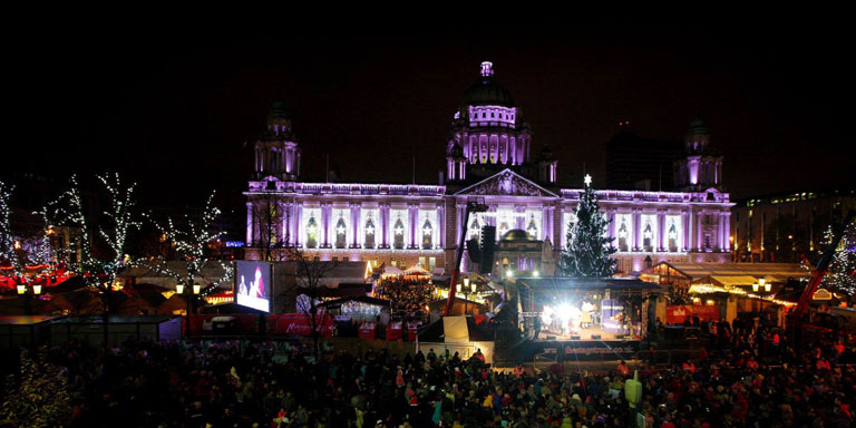 Christmas Lights Switch On