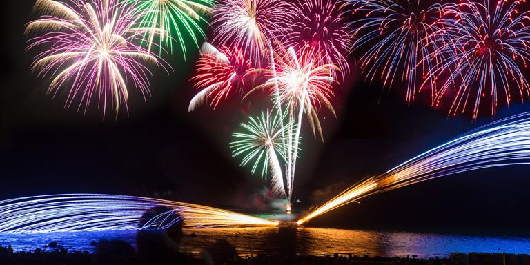 Donaghadee lights up