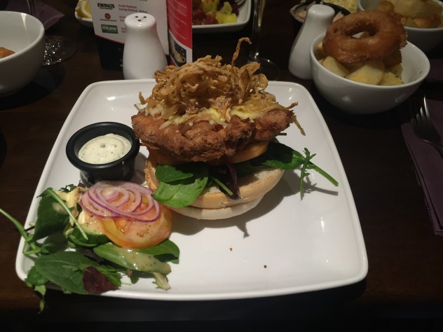 Chicken Burger Bentra Grill