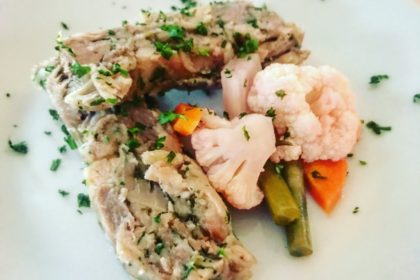 Hamhock Terrine with Pickled Vegetables