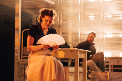 L-R Aoibhéann McCann, Mark Huberman - credit Johnny Frazer