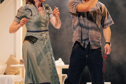 L-R - Aoibhéann McCann, Mark Huberman - credit Johnny Frazer