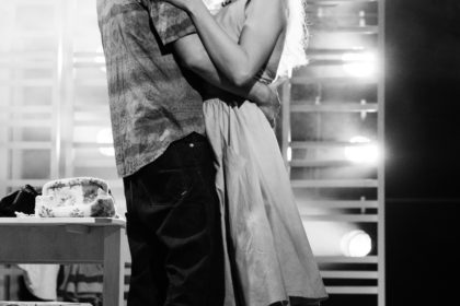 L-R Mark Huberman; Meghan Tyler - credit Johnny Frazer