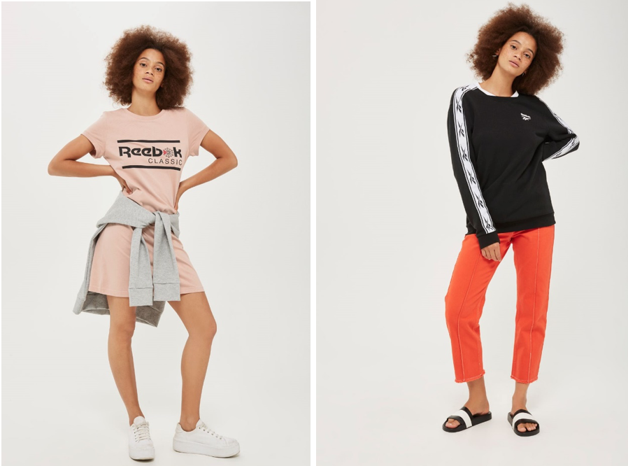 Reebok (L to R): £33; £45