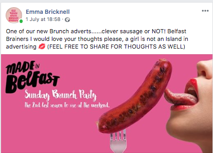 Made In Belfast Risque Ad