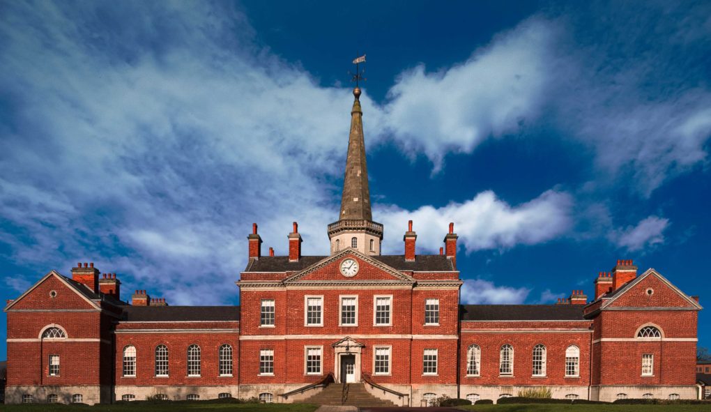 Blue sky with clouds
