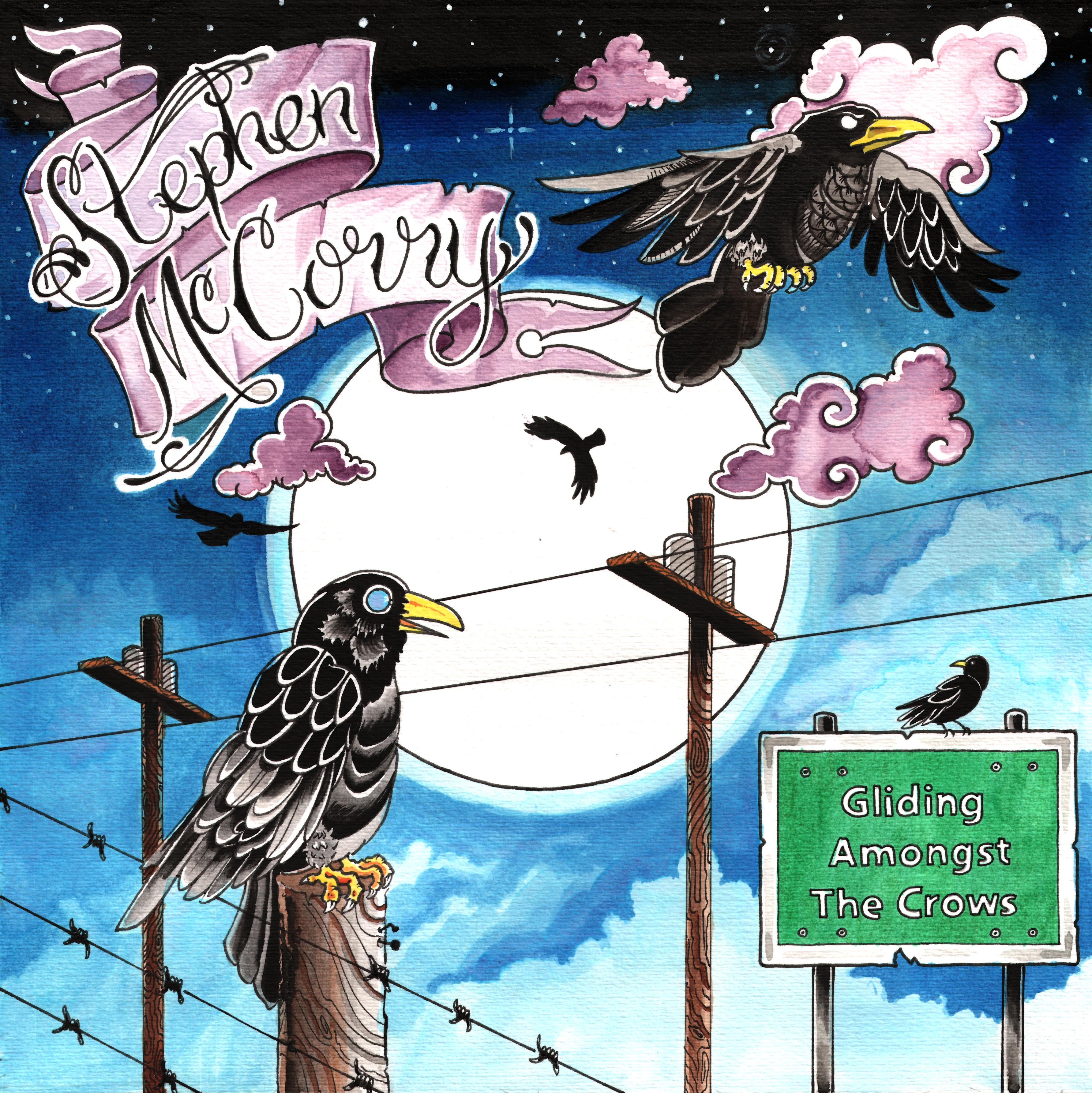 Stephen McCorry Gliding Amongst The Crows