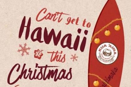 Christmas Menu Kua 'Aina
