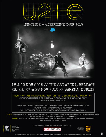U2 Belfast Tour