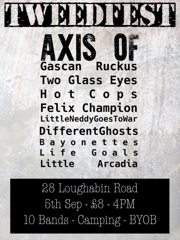 Tweed Fest NI Line Up